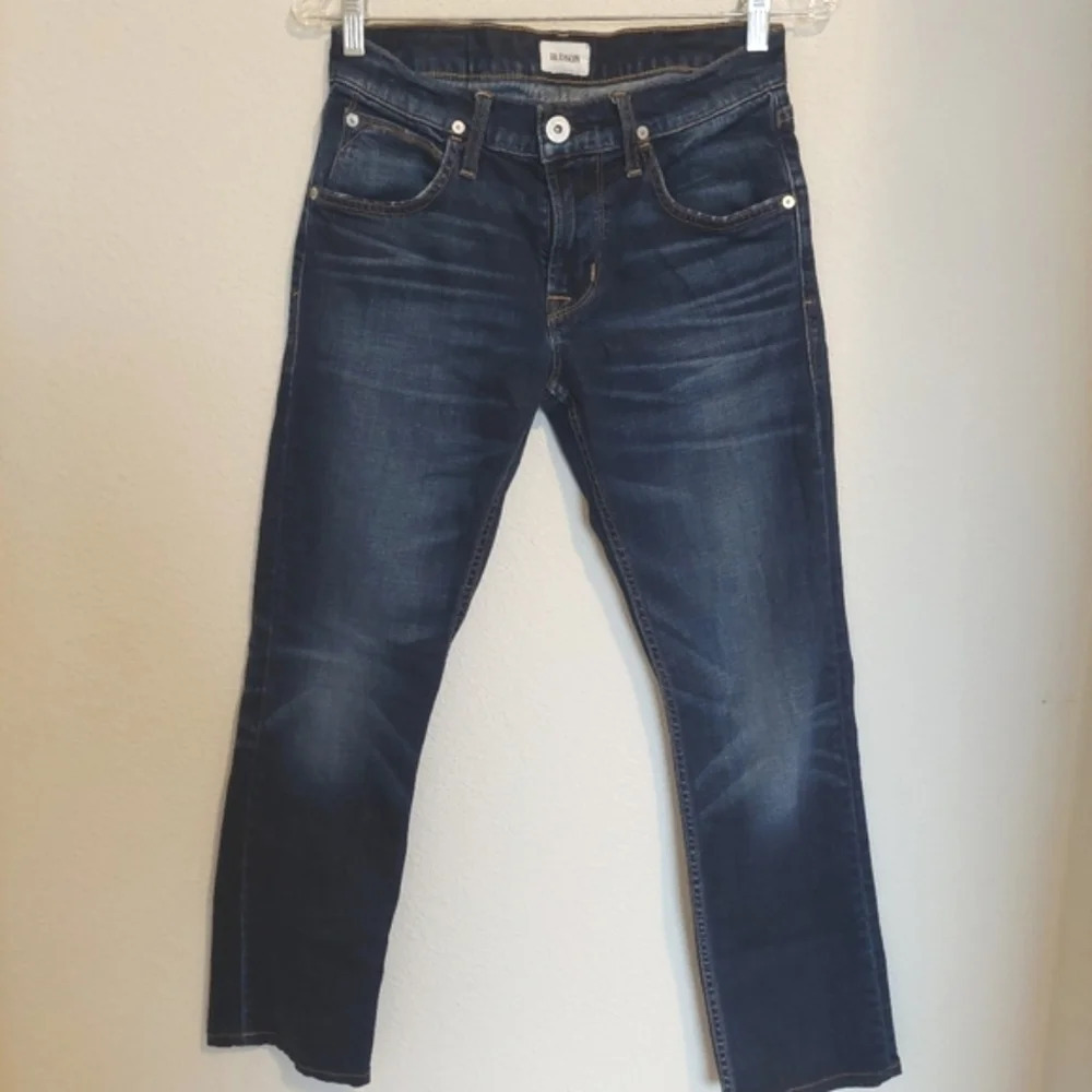 Hudson Men’s‎ Blake Slim Straight Zip Fly Jeans Size 28